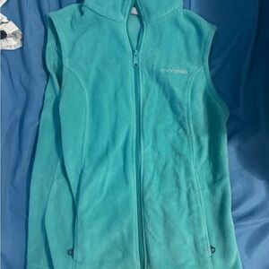 Columbia Teal Fleece Vest